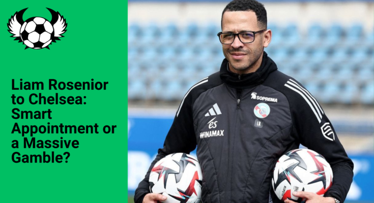 Liam Rosenior linked with Chelsea job as fans debate whether the appointment would be a smart long-term move or a risky gamble.