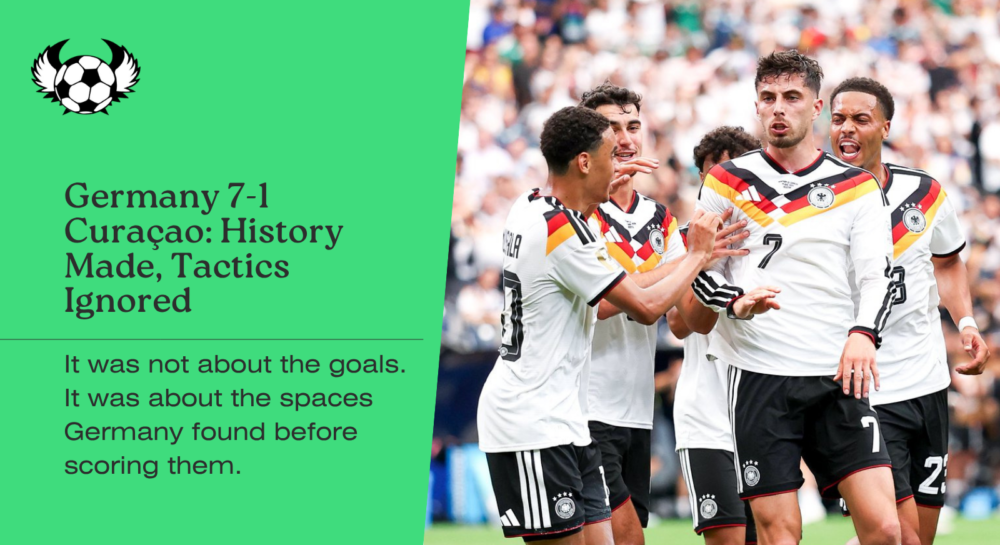 Germany vs Curaçao 2026 World Cup tactical analysis Nagelsmann positional system