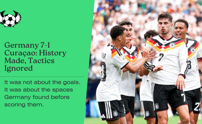 Germany vs Curaçao 2026 World Cup tactical analysis Nagelsmann positional system